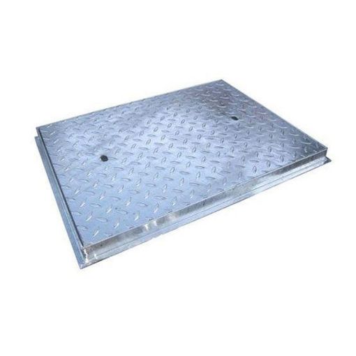 Picture of 600 x 450mm 44 Tonne,Galvanised Top, Chequer Plate, Steel Frame (4)