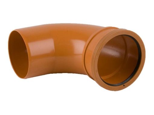 Picture of 110mm x 87 1/2 deg Single Socket Bend 