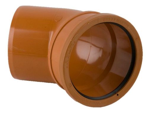 Picture of 110mm x 45 deg Single Socket Bend 