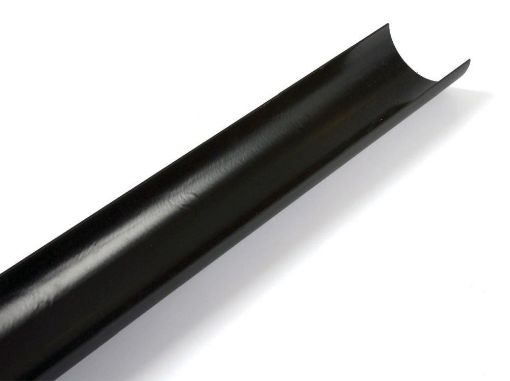 Picture of Cascade Roundstyle 112mm 2m Gutter Black 