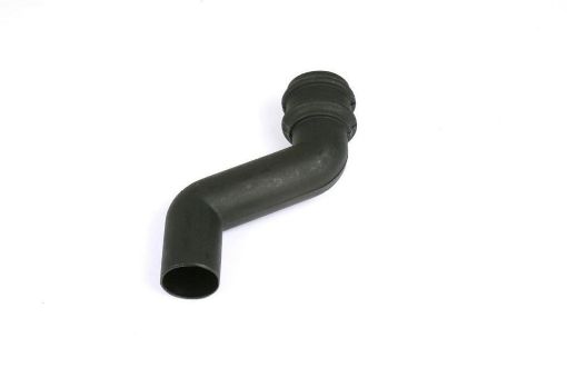 Picture of Cascade Round 68mm Downpipe 150mm Offset Black 