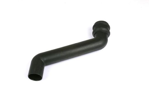 Picture of Cascade Round 68mm Downpipe 305mm Offset Black 