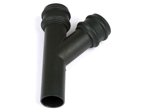 Picture of Brett Martin Cascade Round 68mm Downpipe 135° Branch Black