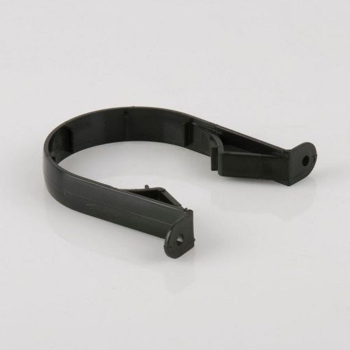 Picture of 40mm Push-Fit Waste Polypropylene Pipe Bracket Black 