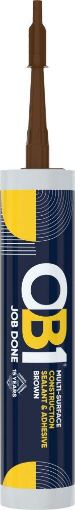 Picture of BOSTIK  OB1  MULTI SURFACE CONSTRUCTION SEALANT & ADHESIVE Brown 290ml  (ORIGINAL FORMULATION)