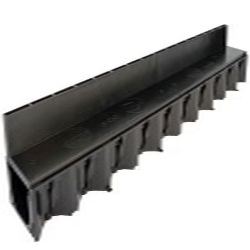 Picture of ACO HexDrain® Brickslot channel assembly c/w slotted plastic grating 1000mm A15 