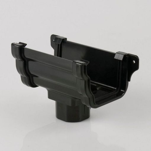 Picture of Rainwater 106mm Prostyle Running Outlet Black 