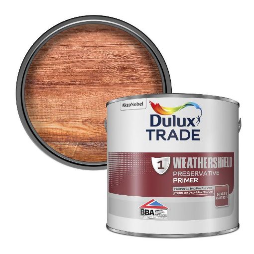 Picture of Dulux Trade Weathershield Preservative Primer 2.5L