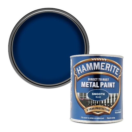 Picture of HM METAL PAINT SMOOTH BLUE 750ML