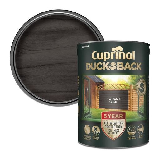 Picture of CUPRINOL CX 5 YEAR DUCKSBACK FOREST OAK 5L