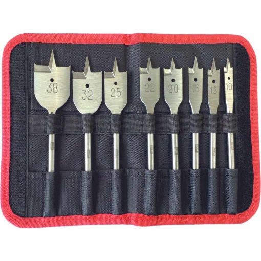 Picture of DART 8 Piece Flat Bit Set   