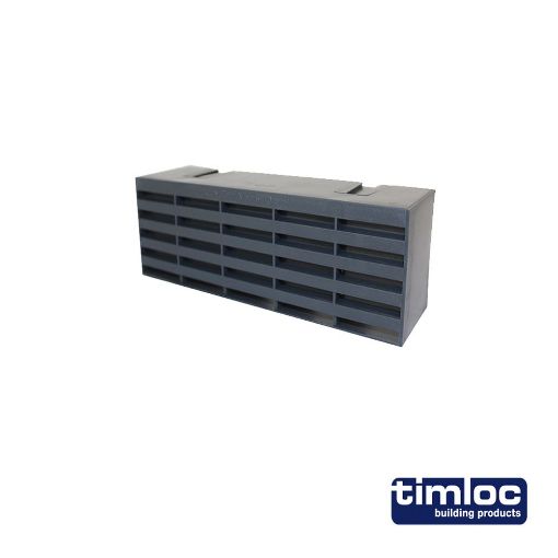 Picture of Plastic Airbrick 215w x 69h x 60dmm Blue/Black