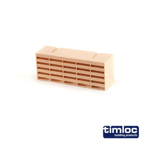 Picture of Plastic Airbrick 215w x 69h x 60dmm Buff 