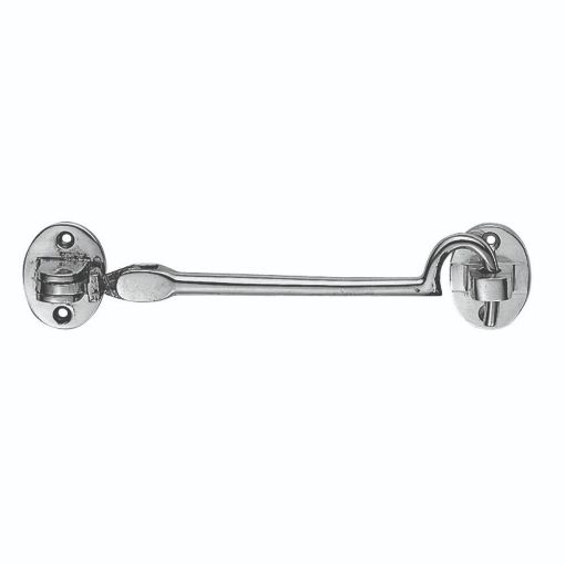 Picture of CABIN HOOK (152MM : 6 INCH) - HEAVYWEIGHT (SILENT PATTERN) POLISHED CHROME 152MM