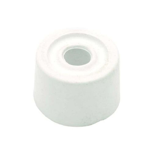 Picture of FLOOR MOUNTED ROUND DOORSTOP WHITE 34