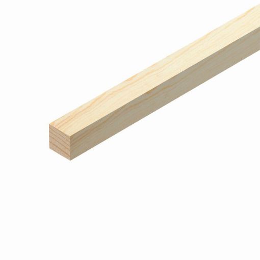 Picture of  PEFC Clear Pse 12 x 12mm 2.4Mtr Pine (C) PEFC