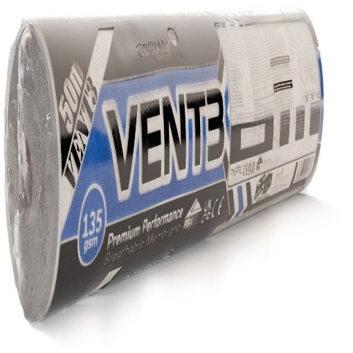 Picture of CROMAR VENT 3 BREATHABLE MEMBRANE 1MX50M 135G