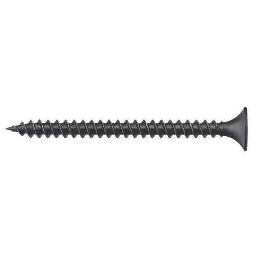 Picture of 3.5 x 38mm Drywall Screw - Coarse Thread - Black Phosphate - Box 1000