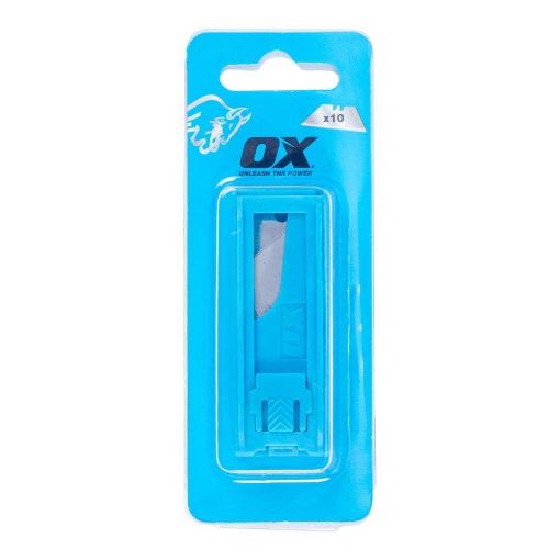 Picture of OX Pro 10 Pack Heavy Duty Knife Blades & Dispenser