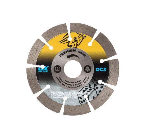 Picture of Spectrum Plus Double Six Diamond Blade - GP - 115/22.23mm