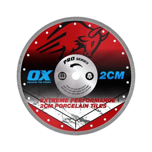 Picture of OX Pro 2CM Porcelain Cutting Blade - 300/20mm