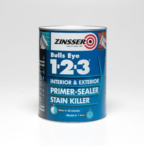 Picture of Zinsser Bullseye 1-2-3  5lt 
