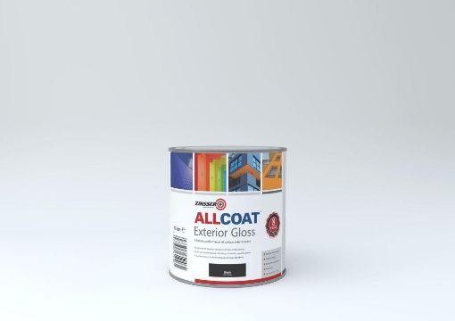 Picture of Zinsser AllCoat Exterior WB Gloss Black 1lt  