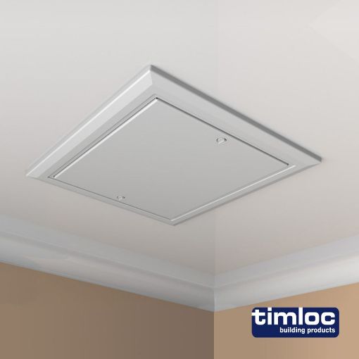 Picture of Plastic Drop-in Loft Access Door 562x665 WH