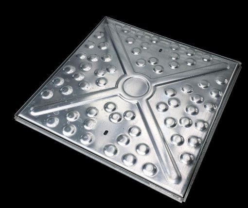 Picture of 600 x 600mm 5 Tonne, Galvanised, All Steel Frame (10)