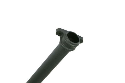 Picture of Cascade Round 68mm Downpipe 2.5m Socketed Pipe with Lugs Black 