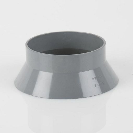 Picture of Brett Martin 110mm Push Fit Soil Weathering Collar Grey