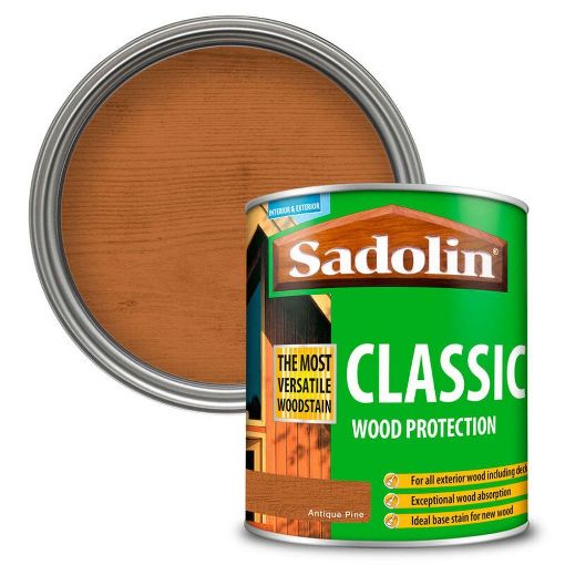 Picture of Sadolin Classic Wood Protection Antique Pine 1L