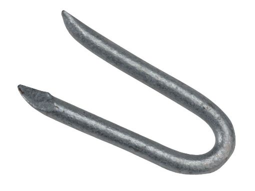 Picture of 40mm Netting Staples - Galvanised - Bag 500gm
