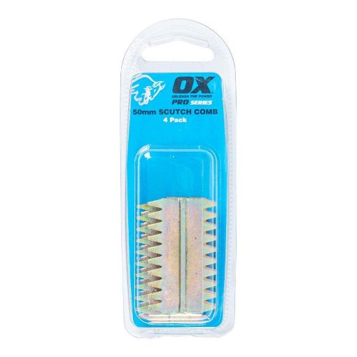 Picture of OX Pro 50mm Scutch Combs - 4 pack