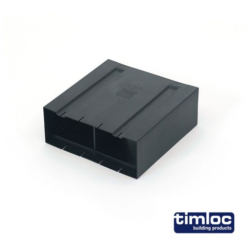 Picture of 9x3" Through Wall Cavity Sleeve 1 Airbrick Black
