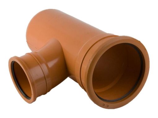 Picture of 160mm x 110mm x 87 1/2 deg Double Socket Branch 