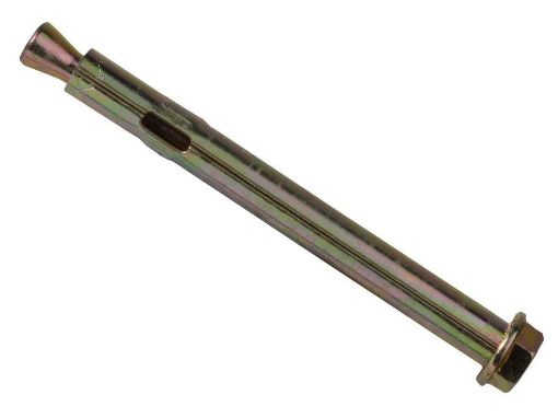 Picture of M12 x 99mm Sleeve Anchor - Hex Nut type - Zinc Yellow Passivated - Bag 5