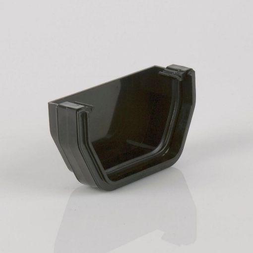 Picture of Rainwater 114mm Squarestyle External Stopend Black 