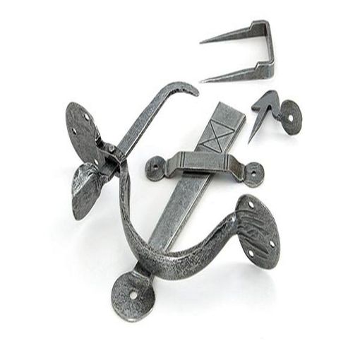 Picture of From The Anvil Pewter Medium Bean Thumblatch