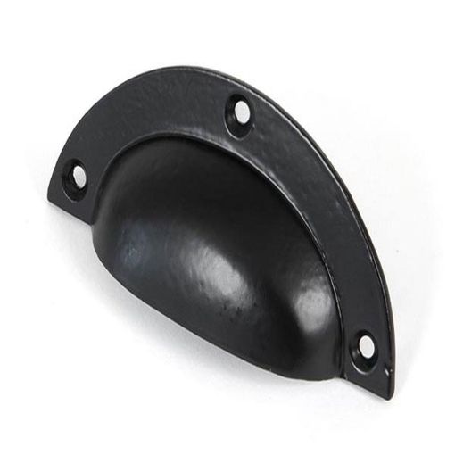 Picture of From The Anvil Black 4" Plain Drawer Pull