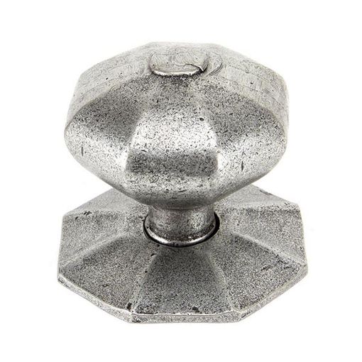 Picture of From The Anvil Pewter Octagonal Centre Door Knob