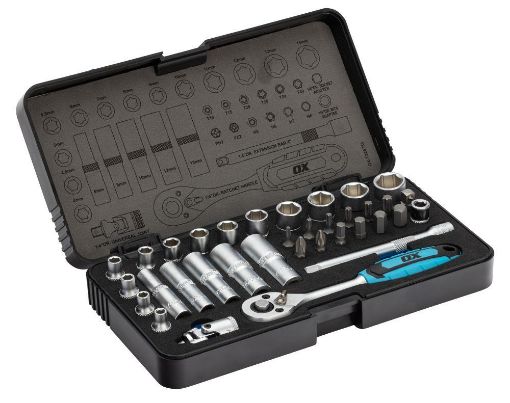 Picture of OX Trade 1/4"Drive Socket Set - 35 Piece