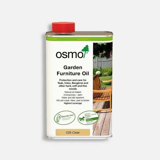 Picture of OSMO Garden Furniture Oil 1L Satin Clear
