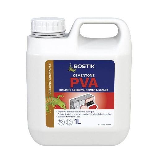 Picture of BOSTIK CEMENTONE RENDABOND PVA ADHESIVE & SEALER 5 to 1 dilution rate 1 litre