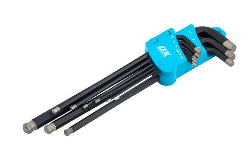 Picture of OX Pro Diamond Tipped Hex Key Set (9 Pack) - 1.5 - 10mm