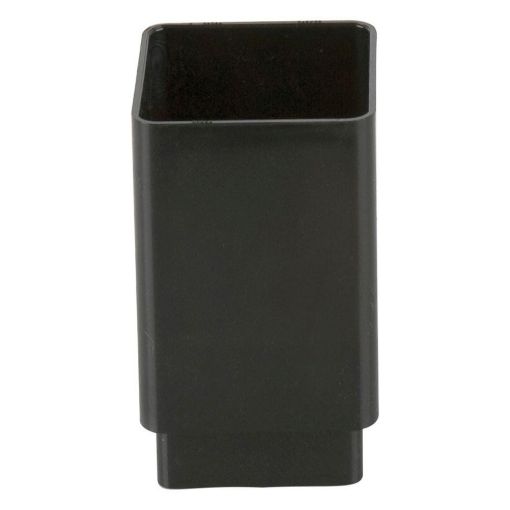 Picture of Rainwater 65mm Square Downpipe Downpipe Connector Black 