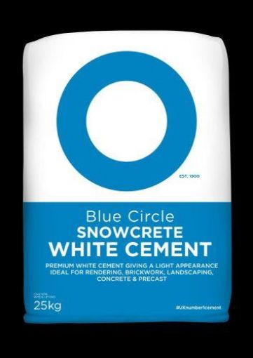 Picture of Snowcrete 25kg Blue Circle (Paper Bag) (60)